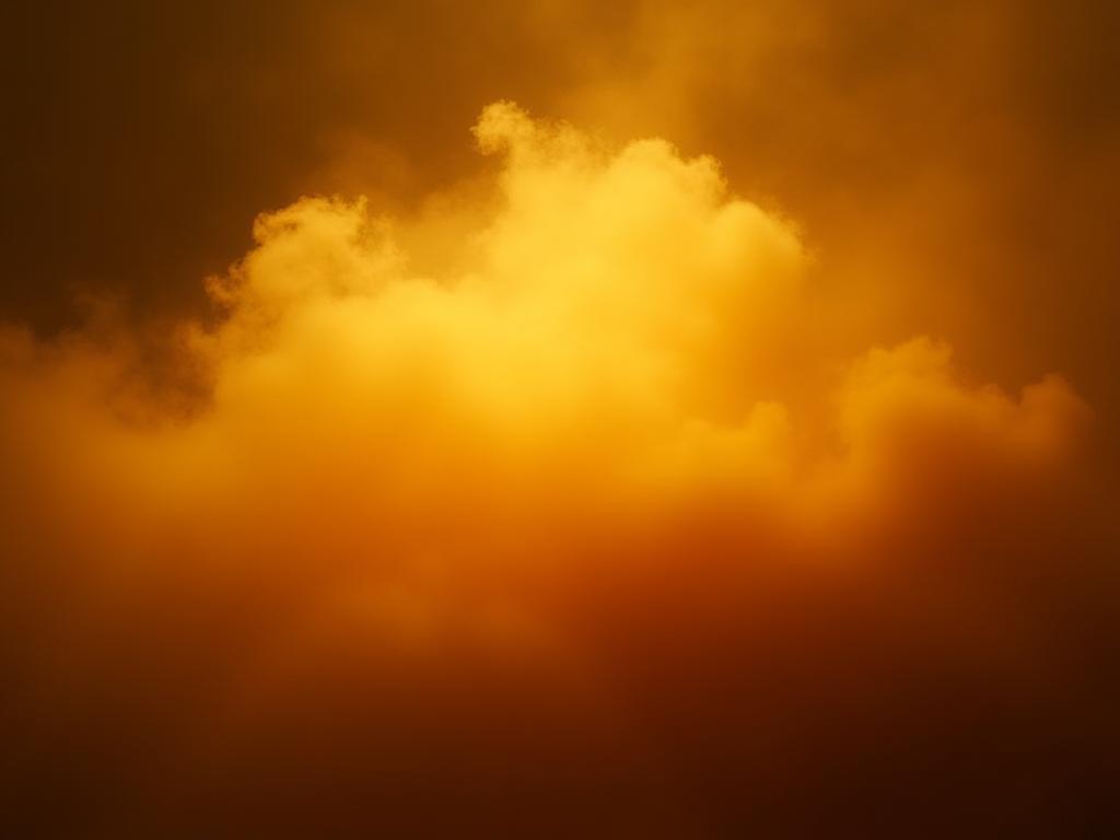 Nuage parfumé doré